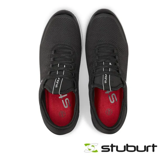 【stuburt】英國百年高爾夫球科技防水練習鞋 男鞋 ACE CASUAL SBSHU1298(黑色)