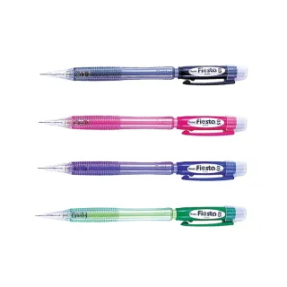 【Pentel 飛龍】Fiesta 自動鉛筆 0.5mm /支 AX105(筆桿顏色隨機出貨)