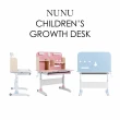 【E-home】努努多功能可升降兒童成長桌+YOYO成長椅組-桌寬100cm(兒童書桌 升降桌 書桌)