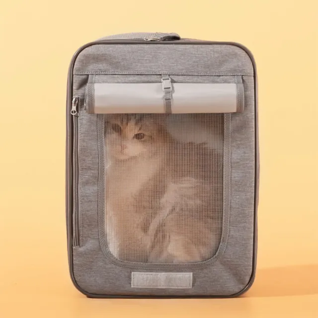 【PETSEEK】多功能摺疊便攜手提包 寵物外出包(兩色)