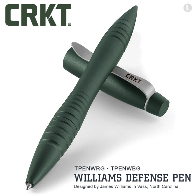 【CRKT】WILLIAMS DEFENSE PEN 戰術筆TPENW(TPENWRG/TPENWBG)