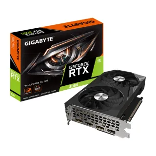 【GIGABYTE 技嘉】GeForce RTX 3060 WINDFORCE OC 12G顯示卡(rev. 2.0)