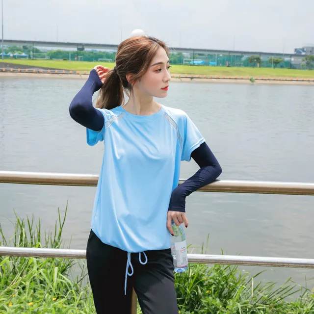 【OB 嚴選】台灣製透氣舒適防曬袖套 《ZB0599》