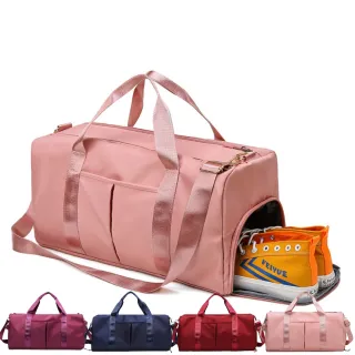 【MGSHOP】多功能乾濕分離旅行包 運動包(行李袋 旅行袋)