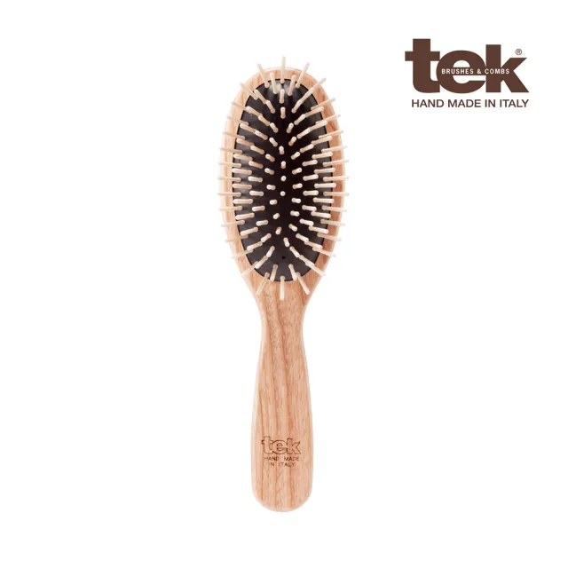 【tek】天然梣木按摩梳 經典梳(按摩梳/氣墊梳/頭皮按摩)