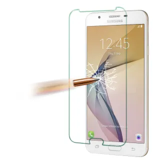 【YANG YI】揚邑 Samsung Galaxy J7 Prime 9H鋼化玻璃保護貼膜(防爆防刮防眩弧邊)