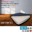 【海夫健康生活館】日本 Ease 3D立體防螨床墊 100*198*3.5 cm