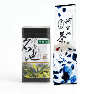 【名池茶業】阿里山花韻烏龍茶葉150gx4罐(共1斤/清香款)