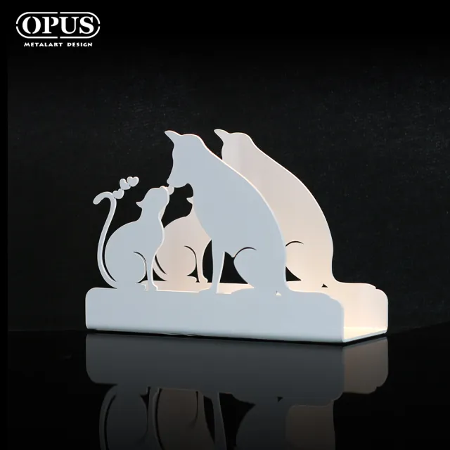 【OPUS東齊金工】歐式鐵藝信件架/收納架/展示架/文具擺飾(LE-do06W 寵愛_優雅白)