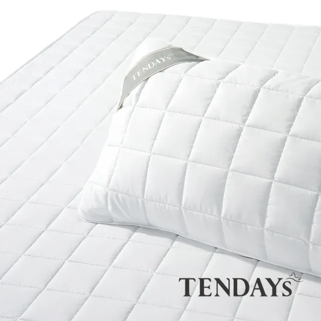 【TENDAYS】備長炭枕用保潔墊(枕頭用、鬆緊帶式、單入)