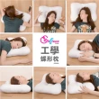 【Embrace英柏絲】2入-人體工學 舒鼾枕 表布柔軟升級 MIT台灣製造 可以洗的枕頭 蝶形枕(兩入組)