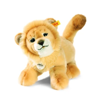 【STEIFF德國金耳釦泰迪熊】Leo Baby Lion 獅子(動物王國_黃標)
