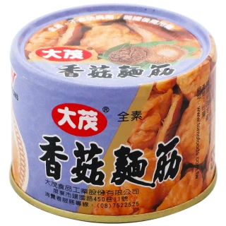 【大茂】香菇麵筋-鐵罐170gx6入