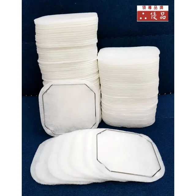 【優品文化】新一代八卦型加厚油煙過濾棉(安全架x2+方棉x100)