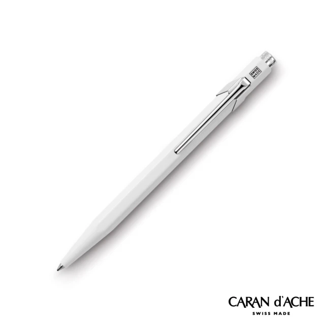 【CARAN d’ACHE】849 經典白 原子筆(瑞士製)