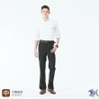 【NST Jeans】男 無打摺 羊毛西裝褲 細緻直條紋 L口袋-中腰(391-6959)