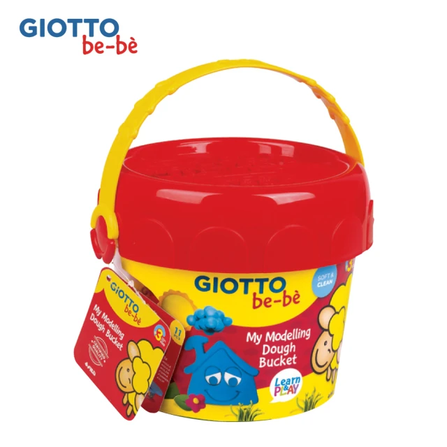 義大利GIOTTO 幼兒超軟黏土禮物桶(不怕誤食)