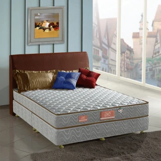 【aie享愛名床】竹碳+3M防潑水二線彈簧床墊-單人3.5尺(經濟型)