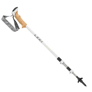 【LEKI】LEKI 泡綿短握把鋁合金雙快扣登山杖手杖 單入1支 Leki-6492119(Leki-6492119)