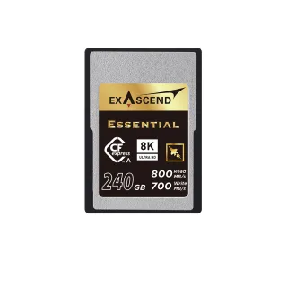 【Exascend】Essential CFexpress Type A 240G 高速記憶卡(公司貨)