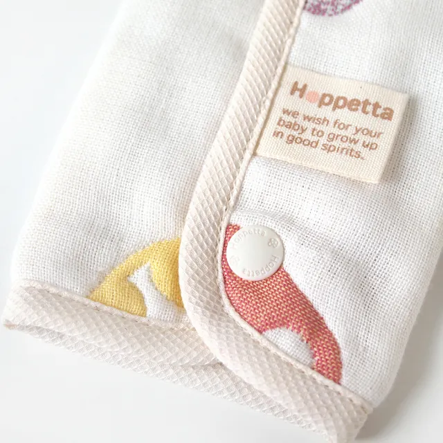 【Hoppetta】六層紗繽紛蘑菇背巾口水巾