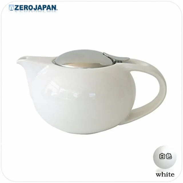 【ZERO JAPAN】嘟嘟陶瓷壺520cc(白色)