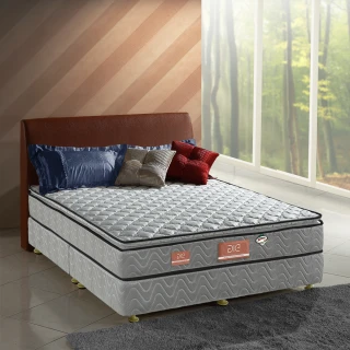 【aie享愛名床】竹碳+3M防潑水+記憶膠真三線獨立筒床墊-雙人加大6尺(經濟型)