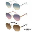 【COACH】時尚大鏡框金屬 太陽眼鏡(多款可選#HC7147)