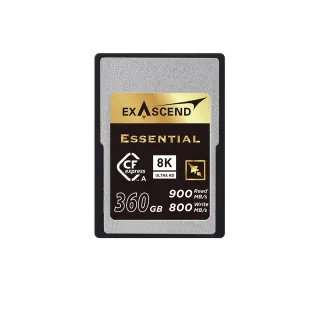 【Exascend】Essential CFexpress Type A 360G 高速記憶卡(公司貨)