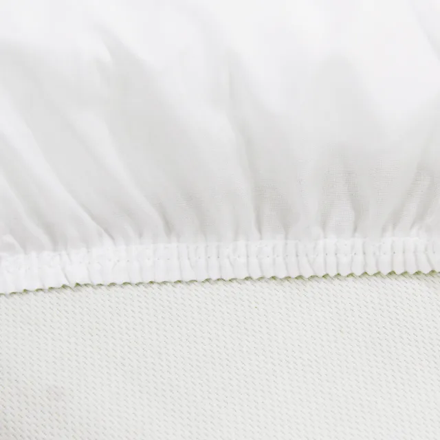【I-JIA Bedding】MIT加厚鋪棉舒適透氣床包式保潔墊-單人