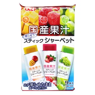 【SHINKO】條狀冰沙果凍 324g(綜合水果口味)