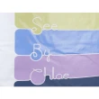 【See By Chloe】經典造型淡系色彩草寫LOGO帆布束口肩背托特購物包(大/白色)