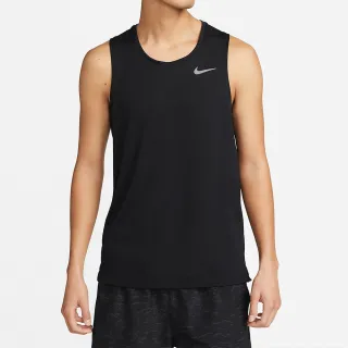 【NIKE 耐吉】AS M NK DF MILER Tank 男款 黑色 速乾 跑步 運動 休閒 無袖 背心 DV9322-010