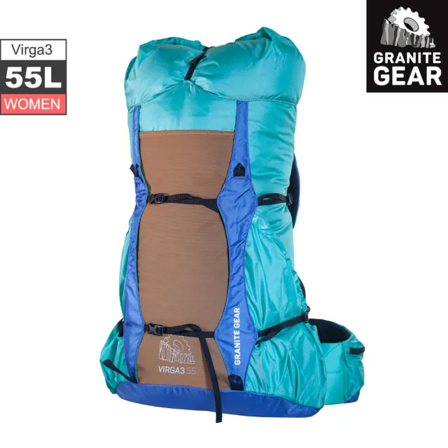 【GRANITE GEAR】Virga3 55 女用登山健行背包(防水包 輕量 耐磨 抗撕裂 防潑水)