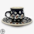 【SOLO 波蘭陶】Manufaktura 波蘭陶 80ML 濃縮咖啡杯盤組 孔雀眼系列