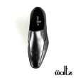 【Waltz】上班族首選 側V切口真皮 紳士鞋 皮鞋(512063-02 華爾滋皮鞋)