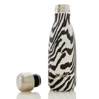 【Swell】Noir Zebra-9oz-美國時尚不鏽鋼保冷.保溫杯260ml(Textile COLLECTION)(保溫瓶)