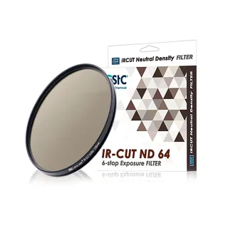 【STC】IR-CUT 6-stop ND64 Filter(77mm 零色偏ND64減光鏡)