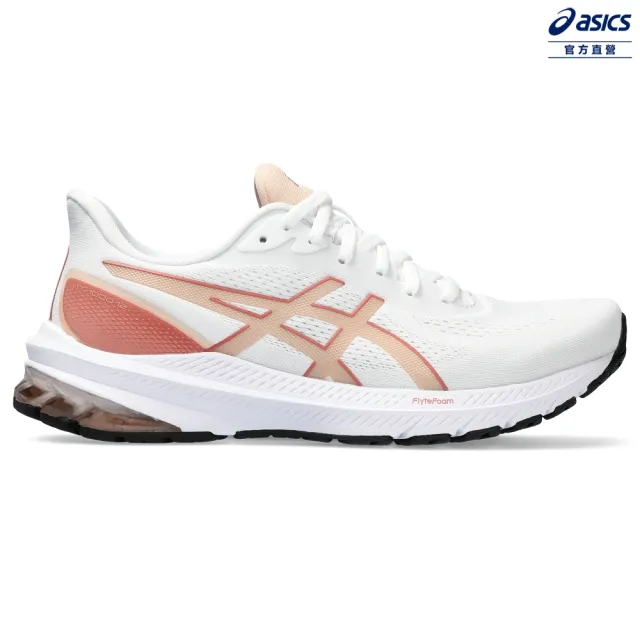 【asics 亞瑟士】GT-1000 12 女款  慢跑鞋(1012B450-100)