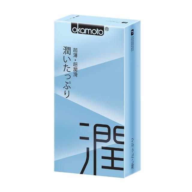 【okamoto 岡本】CITY極潤型保險套10入/盒(加有潤滑劑/原色/CITY超薄系列)