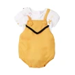 【baby童衣】女童泡泡袖上衣吊帶連身短褲 2件組 60352(共2色)