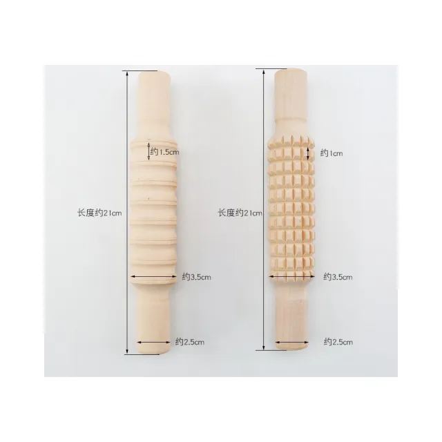 【子玄】印花黏土工具組 印花桿麵棍  黏土工具 陶土工具 餅乾桿麵棍(路素材 黏土桿麵棍 黏土工具 感官遊戲)
