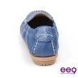 【ee9】MIT純手工馬克縫超柔軟樂福豆豆鞋-藍色-82502   70(樂福豆豆鞋)