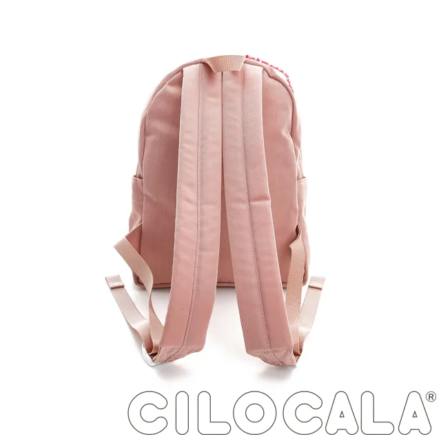 【CILOCALA】亮彩尼龍防潑水後背包-小包(粉色)