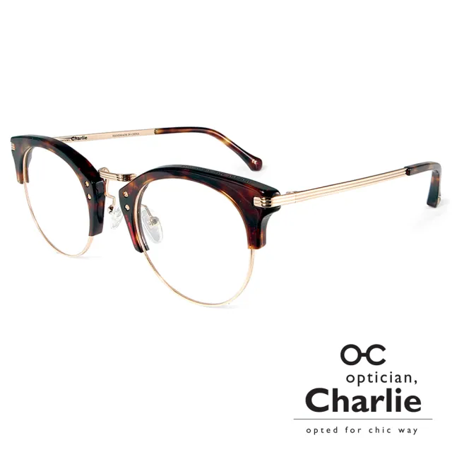 【Optician Charlie】韓國亞洲專利光學眼鏡OD系列(玳瑁SaSa   OD DE)