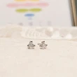 【彩糖鑽工坊】18K 鑽石耳環(花朵耳環 花語 系列)