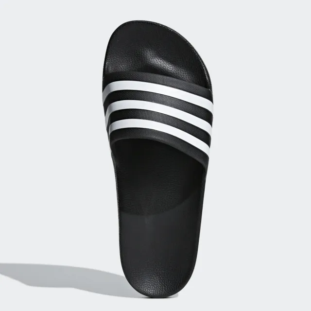 【adidas 愛迪達】ADILETTE AQUA  黑 男女鞋 拖鞋 防水 休閒(F35543 ★)