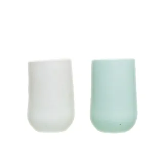 【3 co】海洋西施水杯-白+綠(雙色組)