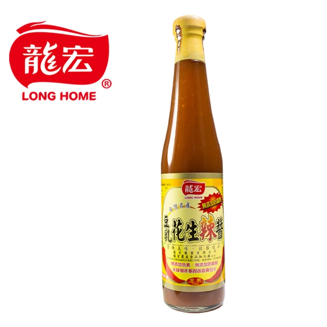 【龍宏】豆乳花生辣醬410ml