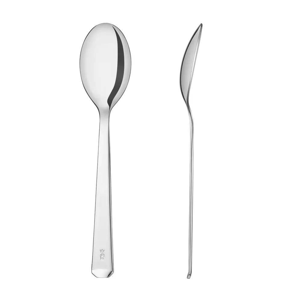 【OPINEL】Perpetue Dessert Spoon不鏽鋼精緻／甜點湯匙餐具(12件組 #002571)